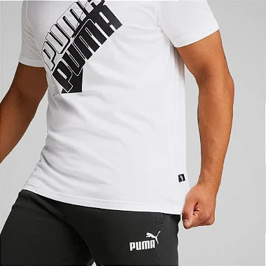 Camiseta Puma Power Logo Masculina